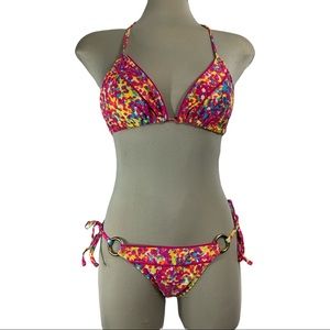 XOXO Multicolor 2 Piece’s Bikini Size S